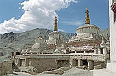 Ladakh - chrtens at Lamayuru gompa